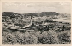 Aerial View Coos Bay, OR Postcard Postcard Postcard