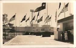 1936 Entrance to the Cotton Bowl Texas Centennial Exposition Dallas, TX Postcard Postcard Postcard