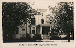 Uncle Joe Cannon's Home, Danville, Illinois Postcard Postcard Postcard