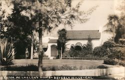 Actor McLaglen's Home Beverly Hills, CA Postcard Postcard Postcard