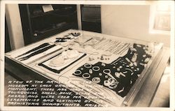 A few of the Articles in the Museum at Casa Grande National Monument Postcard