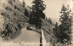 Wallowa Highway Oregon Postcard