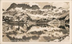 Lake Ediza in the High Sierras Mammoth Lakes, CA Willard Postcard Postcard Postcard