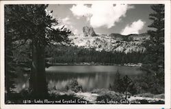 Lake Mary and Crystal Crag Postcard