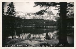 Lake Mary Mammoth Lakes Postcard