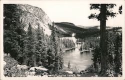 View from Wildyrie, Mammoth Lakes, California Postcard