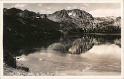 June Lake in the High Sierras Postcard