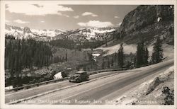 The New Mammoth Lakes Highway Postcard