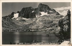 Garnet Lake, near Mammoth Lakes, California Willard Postcard Postcard Postcard