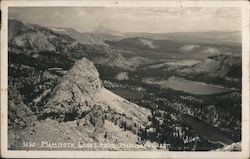 Mammoth Lakes from Mammoth Crest California Willard Postcard Postcard Postcard