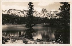 Crystal Ciag from Lake Mary, Mammoth Lakes, California Postcard