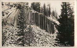 Devil's Post Pile, Mammoth Lakes, California Willard Postcard Postcard Postcard