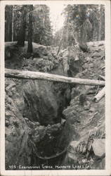 Earthquake Crack Mammoth Lakes, CA Willard Postcard Postcard Postcard