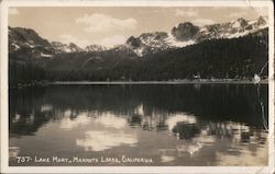 Lake Mary Mammoth Lakes Postcard