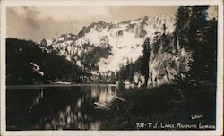 T. J. Lake Mammoth Lakes, CA Willard Postcard Postcard Postcard