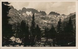 The Minerals near Mammoth Lakes, California Willard Postcard Postcard Postcard