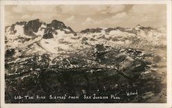 The High Sierras from San Joaquin Peak Postcard