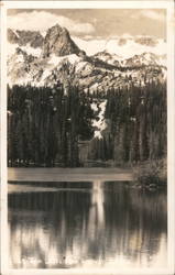 Twin Lakes from Highway Postcard