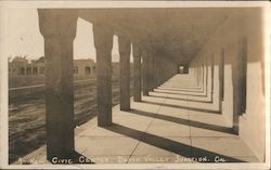 New Civic Center Death Valley Junction, CA Willard Postcard Postcard Postcard