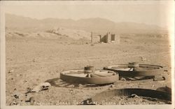 Old Harmony Borax Camp Ruins Postcard