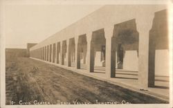 10-Civic Center, Death valley Junction, Cal. Postcard