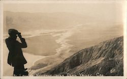 Looking Northwest Over Death Valley California Willard Postcard Postcard Postcard