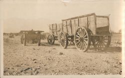 Old Borax Wagon at Furnace Creek Postcard