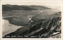 Death Valley From Dantes View Postcard