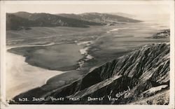 Death Valley from Dantes' View Postcard