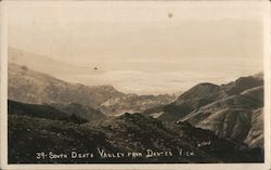 South Death Valley from Dantes View Postcard