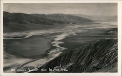 Death Valley from Dantes View Postcard