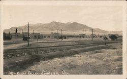 Amargosa Hotel, Train Tracks Postcard