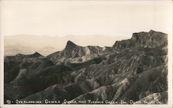 Overlooking Gower Gulch Near Furnace Creek Inn Death Valley, CA Willard Postcard Postcard Postcard