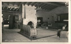 Lobby Furnace Creek Inn Postcard