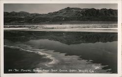 The Funeral Range from Salt Creek Postcard