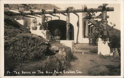 The House on the Hill Palm Springs, CA Willard Postcard Postcard Postcard