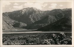 Mount San Jacinto, near Palm Springs, CA Postcard