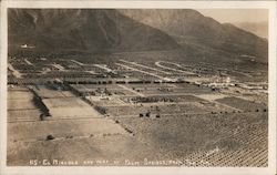 El Mirador and Part of Pam Springs from the Air Postcard