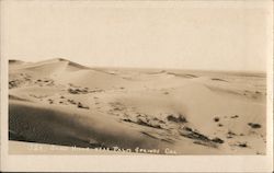 Sand Hills Near Palm Springs California Willard Postcard Postcard Postcard