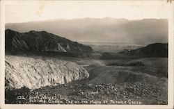 Furnace Creek Inn at the Mouth of Furnace Creek Postcard