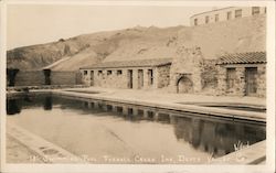 Swimming Pool Furnace Creek Inn Postcard