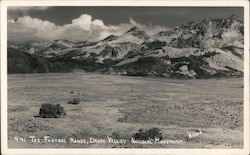 The Funeral Range Death Valley, CA Willard Postcard Postcard Postcard