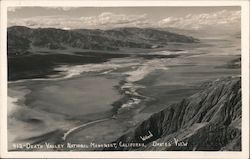 Dantes View Death Valley, CA Willard Postcard Postcard Postcard