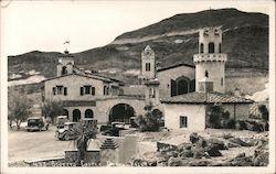 433-Scotty's Castle, Death Valley, Cal. Postcard