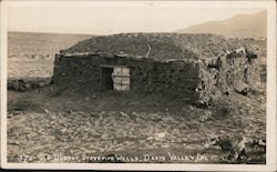 Old Dugout, Stovepipe Wells Death Valley, CA Willard Postcard Postcard Postcard