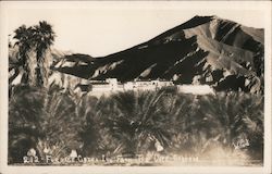 Furnace Creek Inn from the Date Garden Postcard