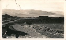 Death Valley from Furnace Creek Wash California Willard Postcard Postcard Postcard