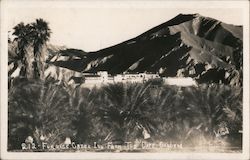 Furnace Creek Inn from the Date Garden Postcard