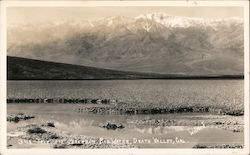 Telescope Peak from Bad Water, Death Valley, California Postcard