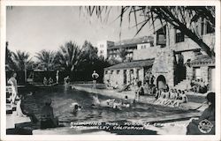 Swimming Pool Furnace Creek Inn Death Valley, CA Postcard Postcard Postcard